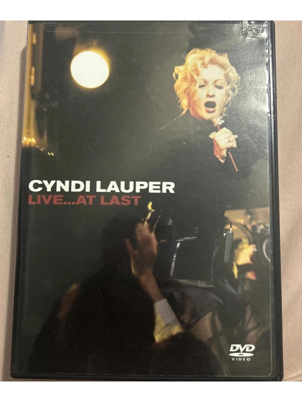 Cyndi Lauper Live At Last Epic DVD Town Hall NYC 2004 Music